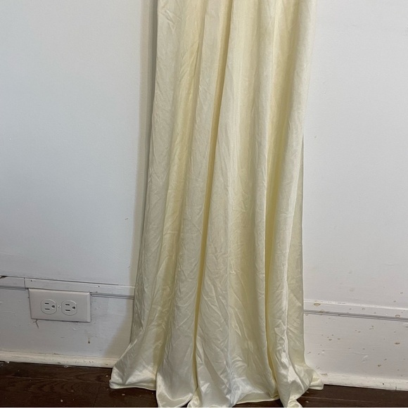 Vintage Lace Trim Sexy Maxi Slip Dress - Picture 5 of 7